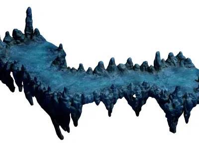 Magic Palace - Hill Road 002 3D model