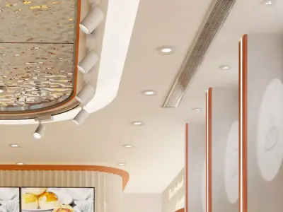 bakery Interior scene 3D model