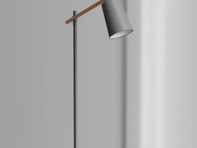 Floor Lamp Jovik Grey 3D model