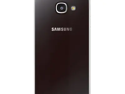 Samsung Galaxy A7 2016 Black 3D model