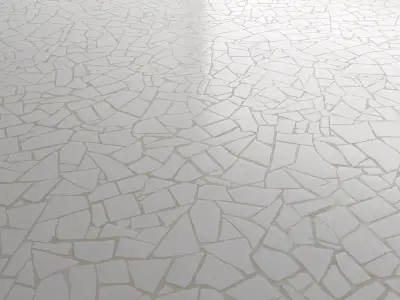 Stone Floor Ceramic Tile Mosaic 02 Texture