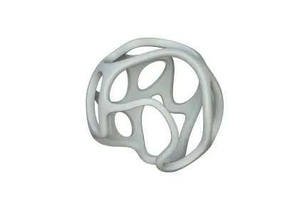 SciFi Cube Object No 19113 Low Poly Shape Texture