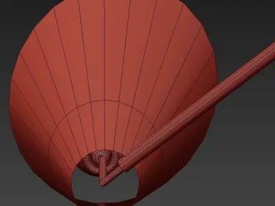 Cornet Chandelier 3D model