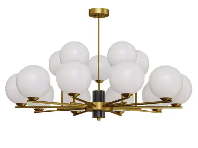 VERNER 10 lamps Low-poly 3D model