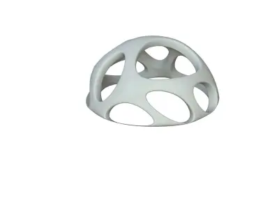 SciFi Cube Object No 57499 Low Poly Shape Low-poly 3D model