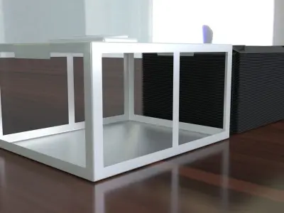 Retro Style Window Air Conditioners 3D model