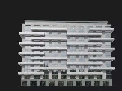 Skyline Plaza 3D model