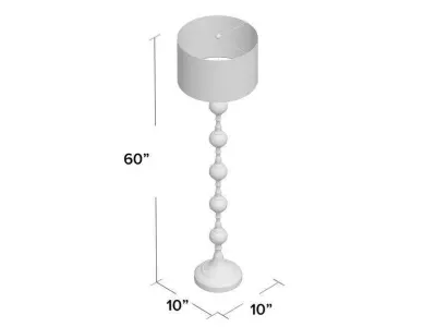 Cockermouth Floor Lamp 3D model