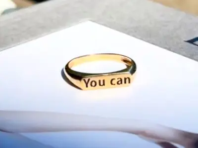 You can ring Free 3D print model