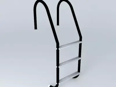 pool ladder Free 3D model