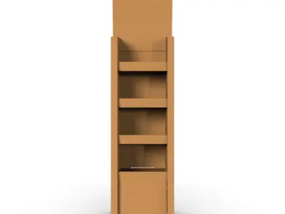 Point of Sale Cardboard Display Stand Texture