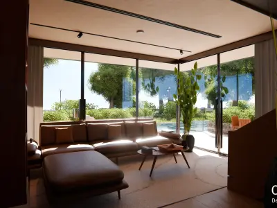 2026 Modern Modular House 17 for Blender Eevee and Cycles 3D model