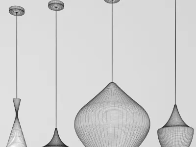 Tom Dixon Beat Lamps 3D model