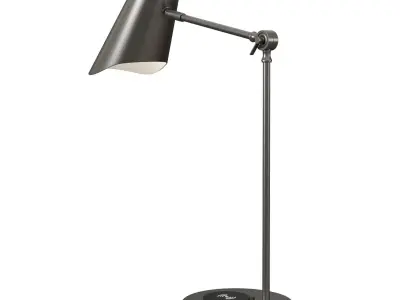 Crate and Barrel Rolph Wireless Charging Task Lamp 3D model
