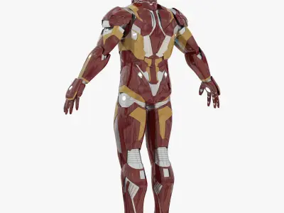 Iron Man Mark XLVI 3D model