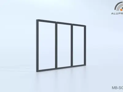 Aluprof MB-SG50 Fasada strukturalna 005 M-0328 Free 3D model
