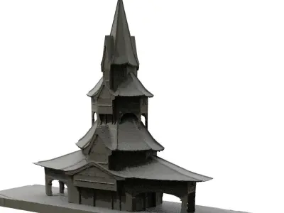 Acolyte witches house 3D model