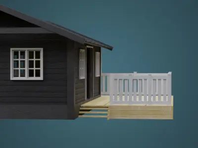  scandinavian house 3D model