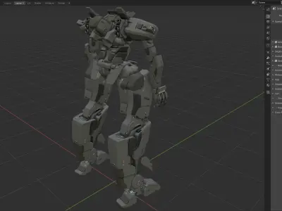 scifi-model556 3D model