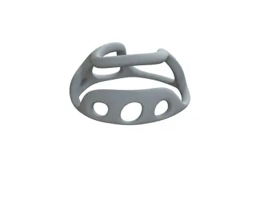 SciFi Cube Object No 44884 Low Poly Shape Low-poly 3D model