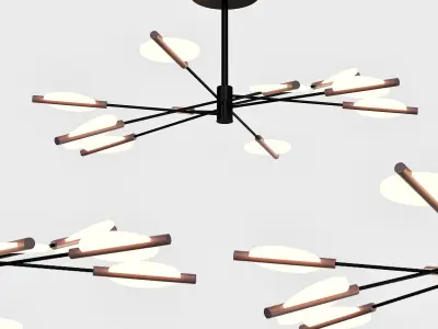 PASE chandelier 3D model