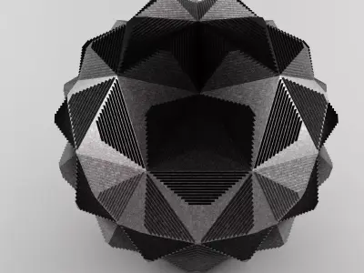 Scifi Sphere Shape Futuristic item Ship 2018 3D model