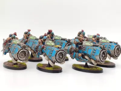 Tempest Legion - Jetbike Squadron 3D print model