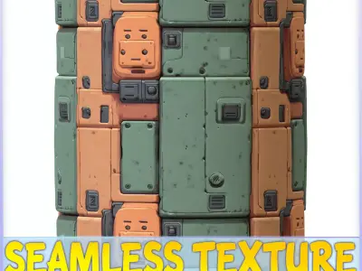 SciFi Seamless Texture Texture 20