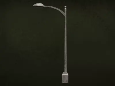 Lamp Street Light Post Series ModernUrbanLux LT1 N1 3D model
