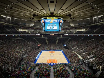  MSG Arena Basketball Hockey Boxing Fighting UE5 