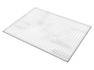 Marouk Plain 4J01 Carpet 3D model