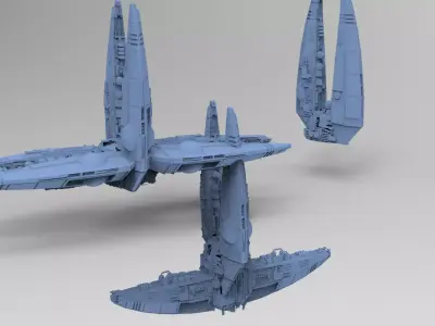 Wraith Interceptor 3 designs 3D model