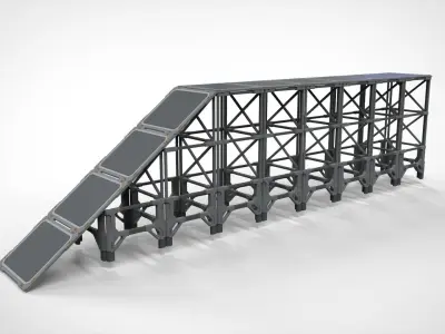 Sci Fi Modular Environment 4 3D model