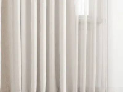 Curtain 243 3D model