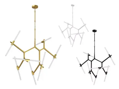 74214x Struttura Lightstar Chandelier 3D model