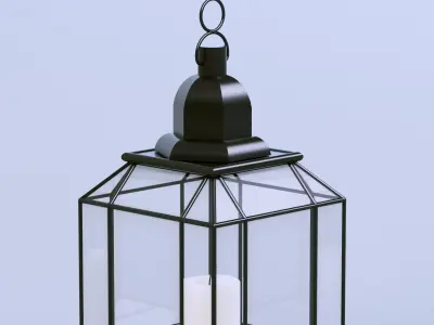 Lantern Geometric 3D model
