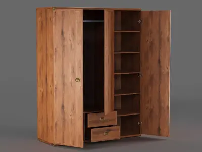 Indiana Wardrobe 02 3D model