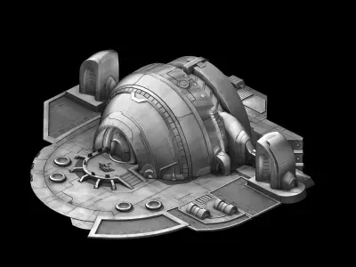Hyperspace Laboratory 03 3D model