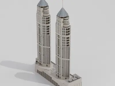Imperial Towers 3D model