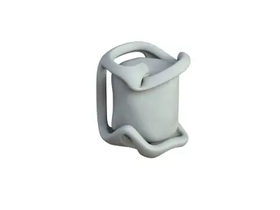 SciFi Shape Object Low Poly 119 Low-poly 3D model