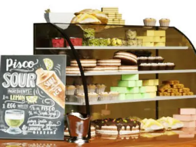 Big coffee point 3D model