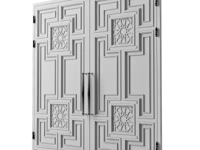 Gate black loft 018 3D model
