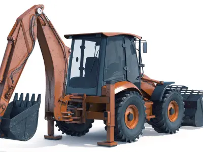  Generic Backhoe Loader 