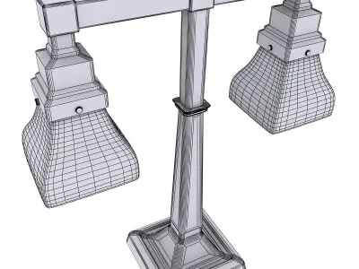 Traditional Lamp 3D model