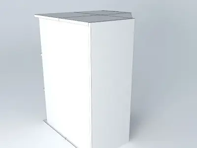 WC0D corner shelf Free 3D model