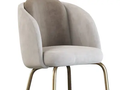 Barstool Ditre Italia Lucia 3D model