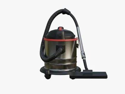 Vacuum Cleaner 3d model Low-poly 3D model