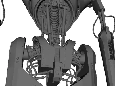 Robot Droid 3D model