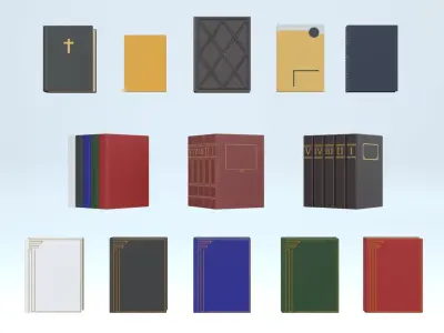  Complete Hardcover Book Collection – Various Styles and Designs 