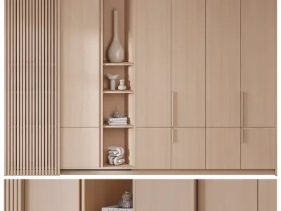 52 Wardrobe Composition 3D model